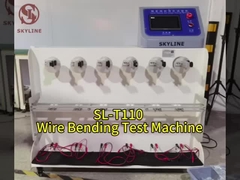 10 - 60/min Sprzęt do badań laboratoryjnych Automatyczna maszyna do badania gięcia drutu z wtyczką