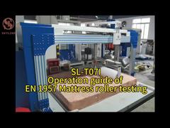 Maszyna do testowania materacy EN 1957 z prędkością testową 1020 razy/min i uderzeniem 500 mm