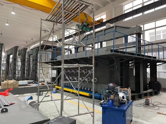 kupować Test odporności ogniowej BS EN 1363-1 Piec poziomy dla części nienośnych produkcja online