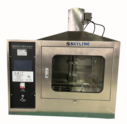 kupować Sprzęt do badania łatwopalności materiału budowlanego Badanie łatwopalności pojedynczego źródła płomienia produkcja online