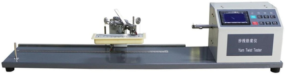 Tester skrętu przędzy dla ASTM D1422/ISO 2061 Maksymalna skurcz skrętu 20 mm Prędkość badania 800 r/min