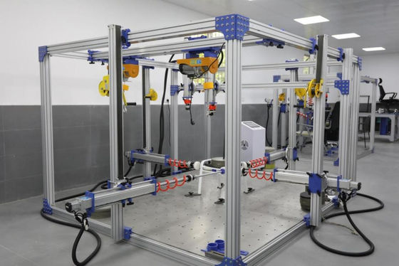 kupić SKYLINE SL-T26 Maszyna do testowania mebli stołowych 5 cylindrów powietrza PLC Control Stability Tester produkcja online