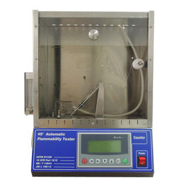 ASTM D1230 Ręczne urządzenie do wypalania 45 ° Tester łatwopalności CRF 16-1610