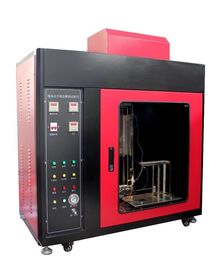 ISO9772 Sprzęt do badań laboratoryjnych Poziomy i pionowy tester palności z kontrolą MCU