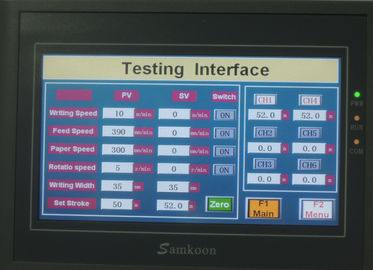 Sprzęt do testowania laboratoryjnego Zig Zag Writer Maszyna testująca z kątem pisania 60 ° do 90 °