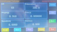 0.007M / S Tester energii kinetycznej Odległość czujnika Wybierz 100-500mm