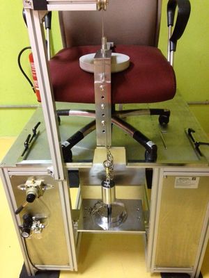 Dobra cena. BIFMA X5.1 Furniture Testing Equipment Office Chair Seat Forward Stability Test Chamber w Internecie