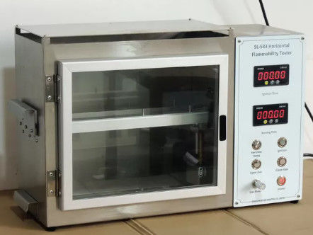 Dobra cena. ISO 3795 ASTM D5132 Sprzęt do badania horyzontalnej łatwopalności Tekstylia Sprzęt do badania horyzontalnej łatwopalności w Internecie