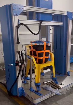 Dobra cena. BIFMA 5.1 Badanie uderzeniowe Maszyna do badania trwałości siedzeń w wyniku uderzeń Tester Test uderzeń w wyniku upadku dla plastikowych siedzeń krzesła w Internecie