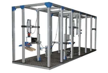 Dobra cena. BIFMA 5.1 150 LB Furniture Testing Equipment Backrest Durability Testing Machine w Internecie