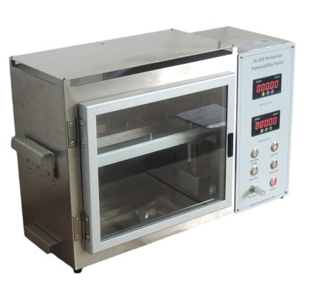 Dobra cena. Dysza ogniowa o średnicy 9,5 mm Poziomy tester palności, maszyna do badania palności FMVSS 302 w Internecie